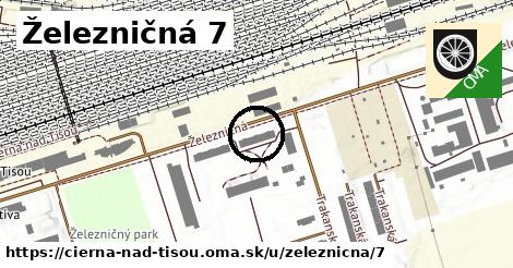 Železničná 7, Čierna nad Tisou