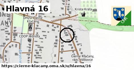 Hlavná 16, Čierne Kľačany