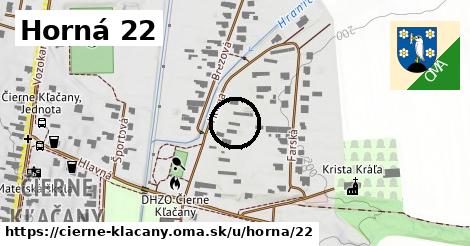 Horná 22, Čierne Kľačany