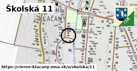Školská 11, Čierne Kľačany