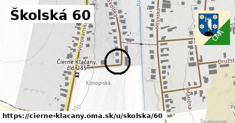 Školská 60, Čierne Kľačany