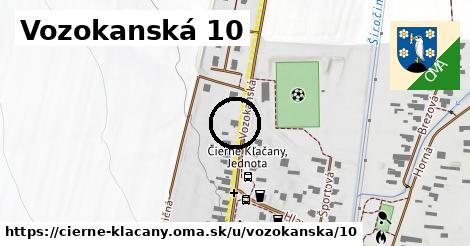 Vozokanská 10, Čierne Kľačany