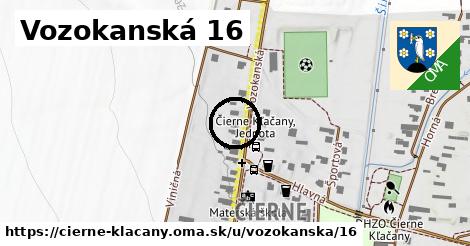 Vozokanská 16, Čierne Kľačany