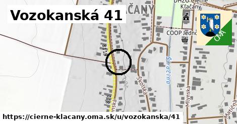Vozokanská 41, Čierne Kľačany