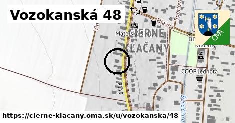 Vozokanská 48, Čierne Kľačany
