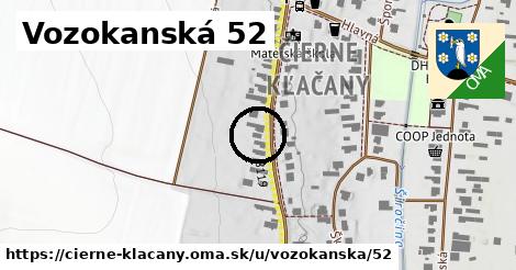 Vozokanská 52, Čierne Kľačany