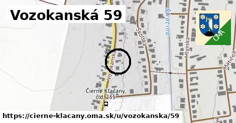 Vozokanská 59, Čierne Kľačany