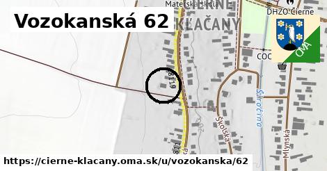 Vozokanská 62, Čierne Kľačany