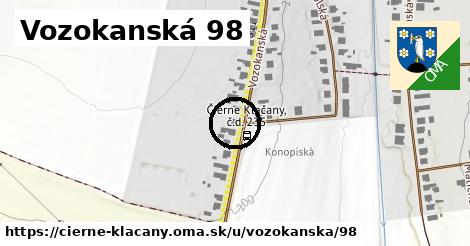 Vozokanská 98, Čierne Kľačany