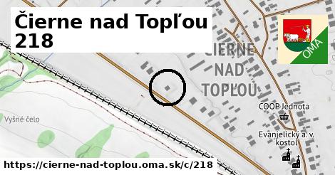 Čierne nad Topľou <span class="supisne">218</span>