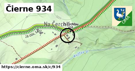 Čierne <span class="supisne">934</span>