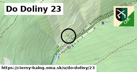 Do Doliny 23, Čierny Balog