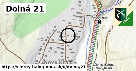 Dolná 21, Čierny Balog