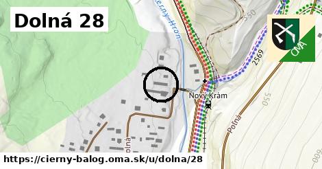 Dolná 28, Čierny Balog