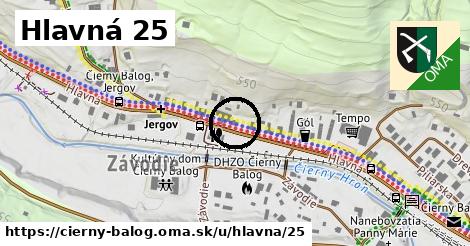 Hlavná 25, Čierny Balog