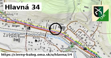 Hlavná 34, Čierny Balog