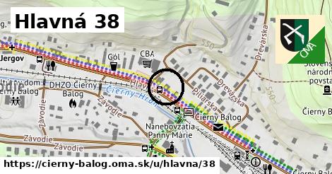 Hlavná 38, Čierny Balog