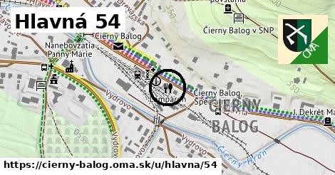 Hlavná 54, Čierny Balog