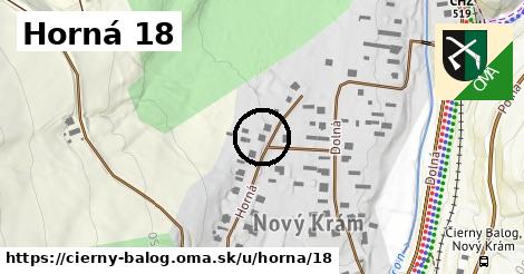 Horná 18, Čierny Balog