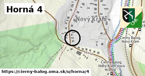 Horná 4, Čierny Balog