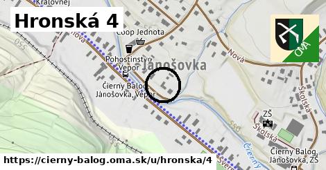 Hronská 4, Čierny Balog