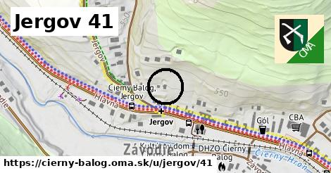 Jergov 41, Čierny Balog