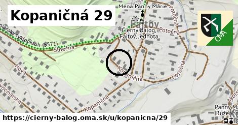 Kopaničná 29, Čierny Balog