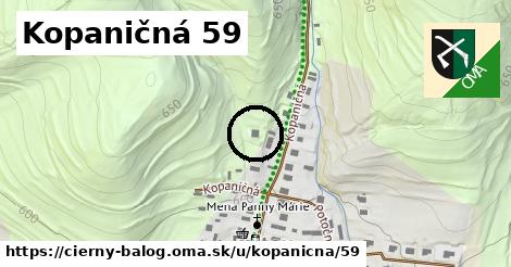 Kopaničná 59, Čierny Balog