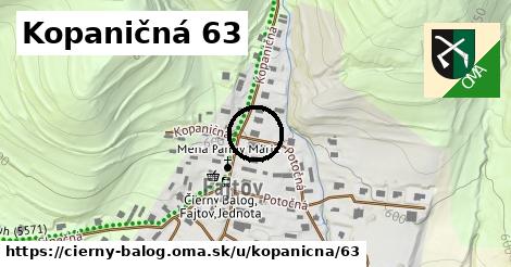 Kopaničná 63, Čierny Balog