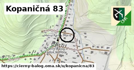 Kopaničná 83, Čierny Balog