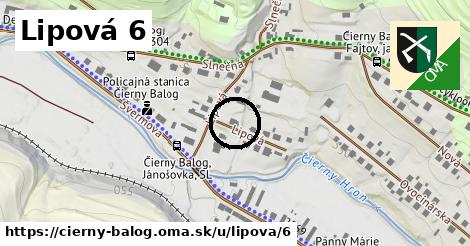 Lipová 6, Čierny Balog