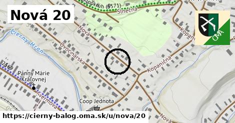 Nová 20, Čierny Balog