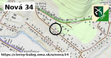 Nová 34, Čierny Balog