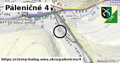 Páleničné 4, Čierny Balog