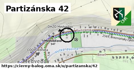 Partizánska 42, Čierny Balog