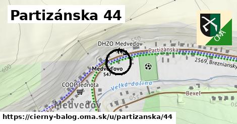 Partizánska 44, Čierny Balog