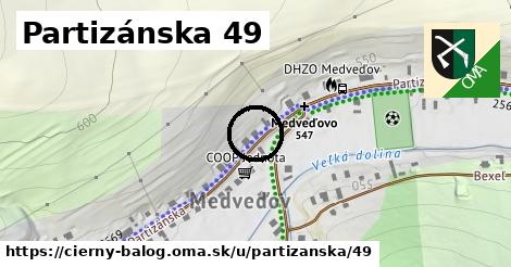 Partizánska 49, Čierny Balog