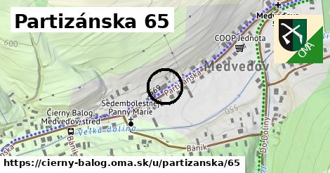 Partizánska 65, Čierny Balog