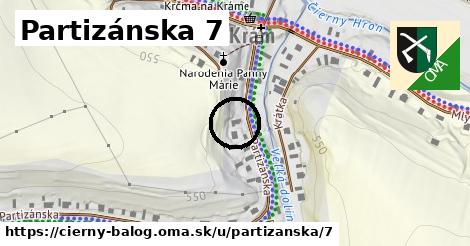 Partizánska 7, Čierny Balog