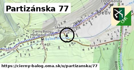 Partizánska 77, Čierny Balog