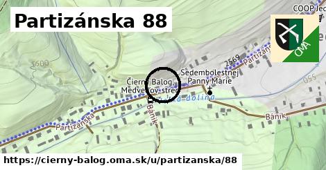 Partizánska 88, Čierny Balog