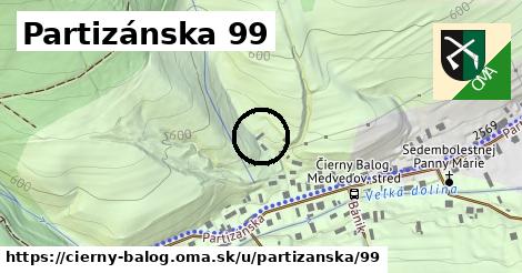 Partizánska 99, Čierny Balog