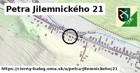 Petra Jilemnického 21, Čierny Balog