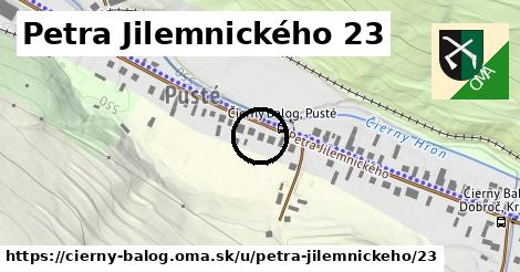 Petra Jilemnického 23, Čierny Balog