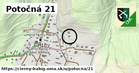 Potočná 21, Čierny Balog