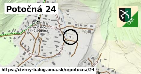 Potočná 24, Čierny Balog