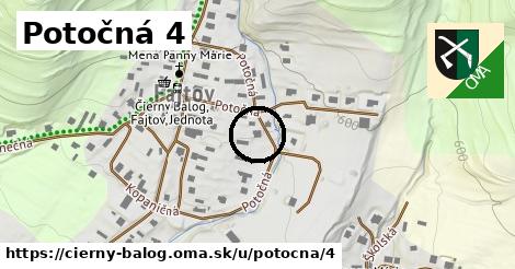 Potočná 4, Čierny Balog