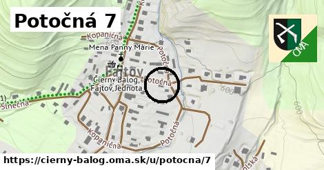 Potočná 7, Čierny Balog