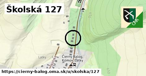 Školská 127, Čierny Balog