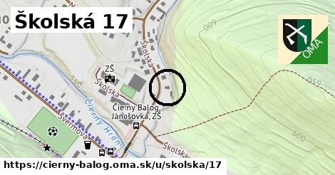 Školská 17, Čierny Balog
